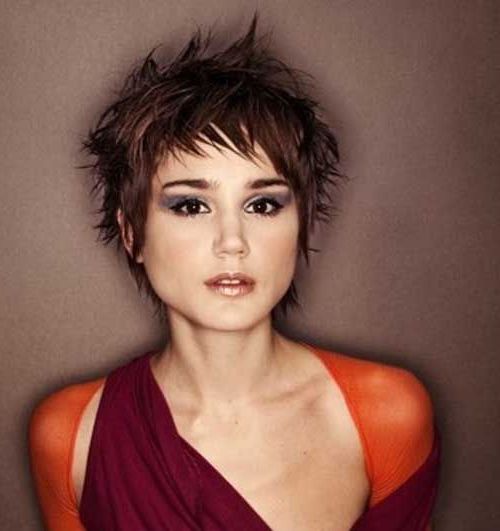 Pin On Blonde Short Hair Intended For Most Current Razor Cut Pink Pixie Hairstyles With Edgy Undercut (Gallery 20 of 20)