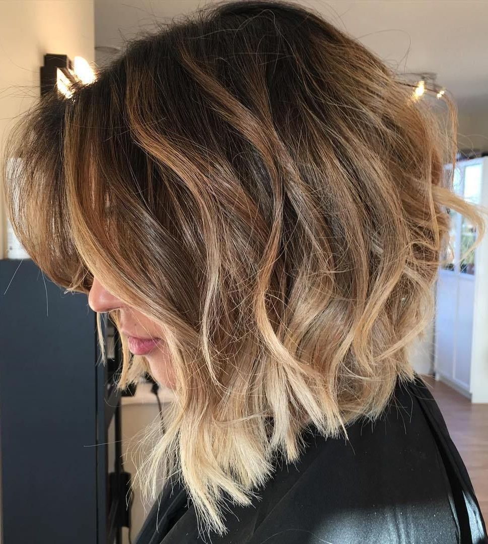 Pin On Hairstyles Throughout Balayage Highlights For Long Bob Hairstyles (View 1 of 20)