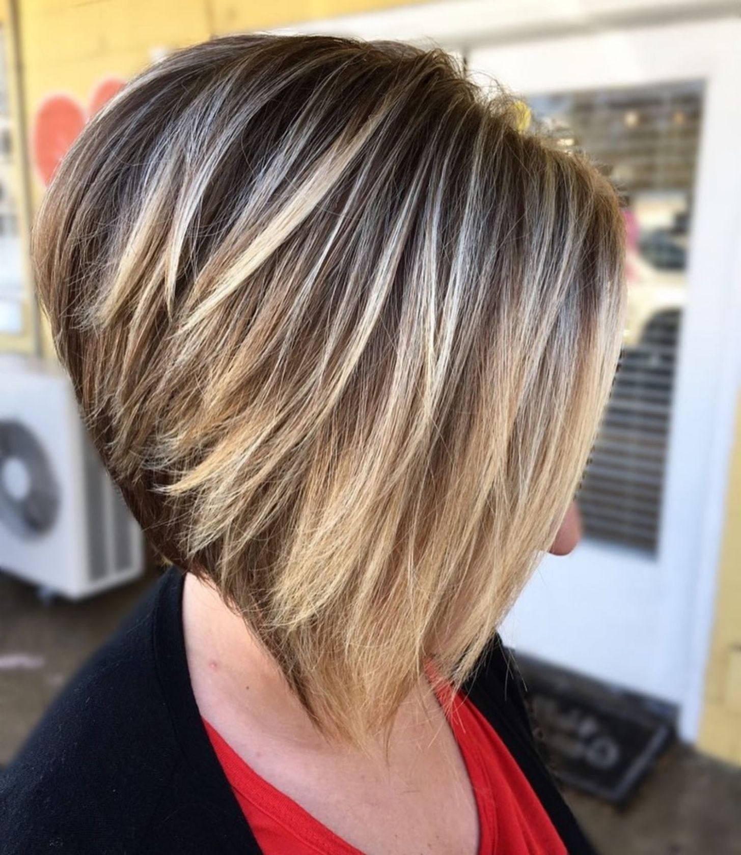 Pin On Hairstyles With Regard To Lavender Balayage For Short A Line Haircuts (Gallery 20 of 20)