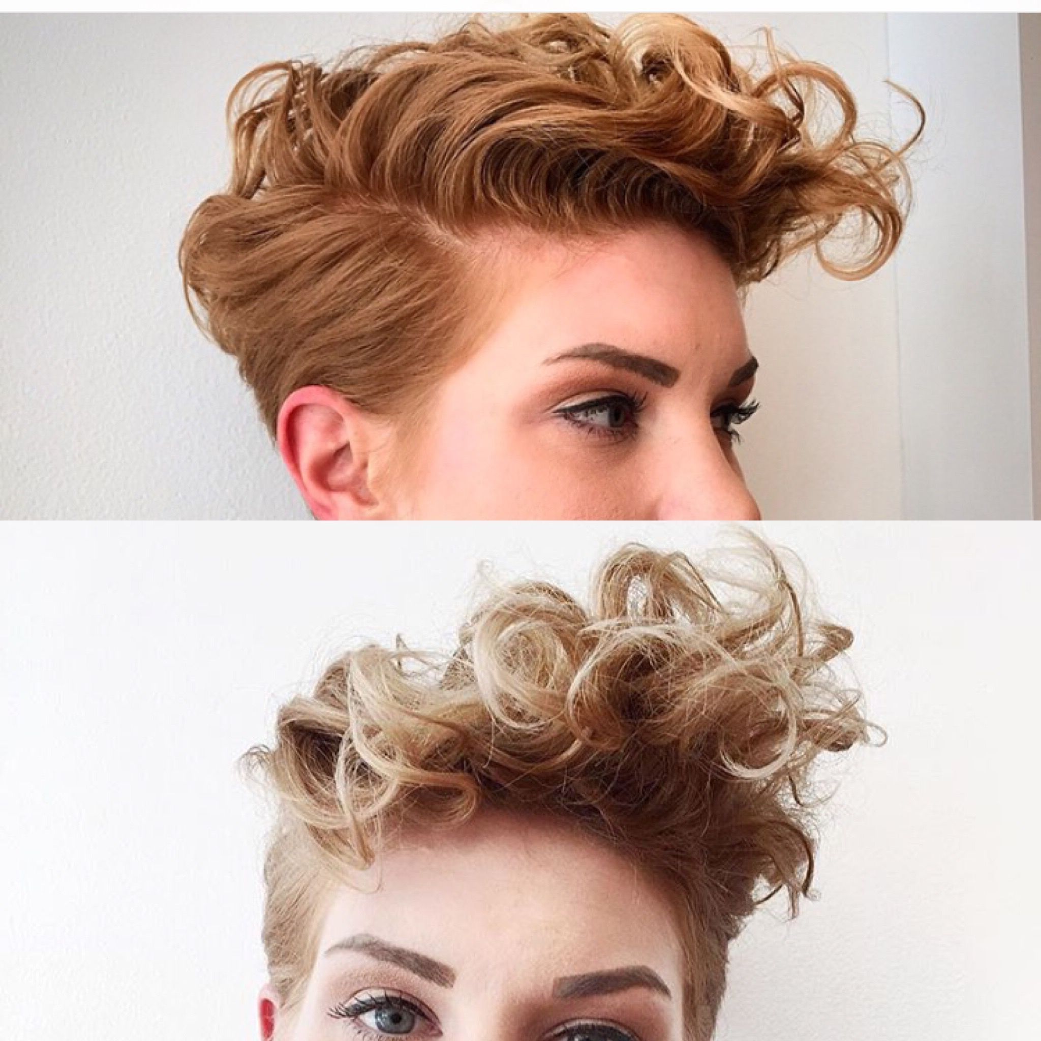 Pin On Pixies Regarding Trendy Gray Faux Hawk Hairstyles (View 19 of 20)