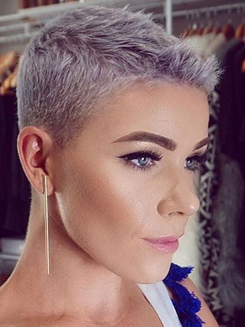 Pixie Cut Inside Famous Tousled Pixie Hairstyles With Super Short Undercut (Gallery 19 of 20)