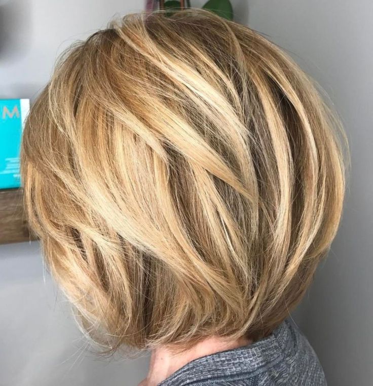 Rounded Bob With Dimensional Layers | Hair Styles, Short For Layered Dimensional Hairstyles (Gallery 19 of 20)