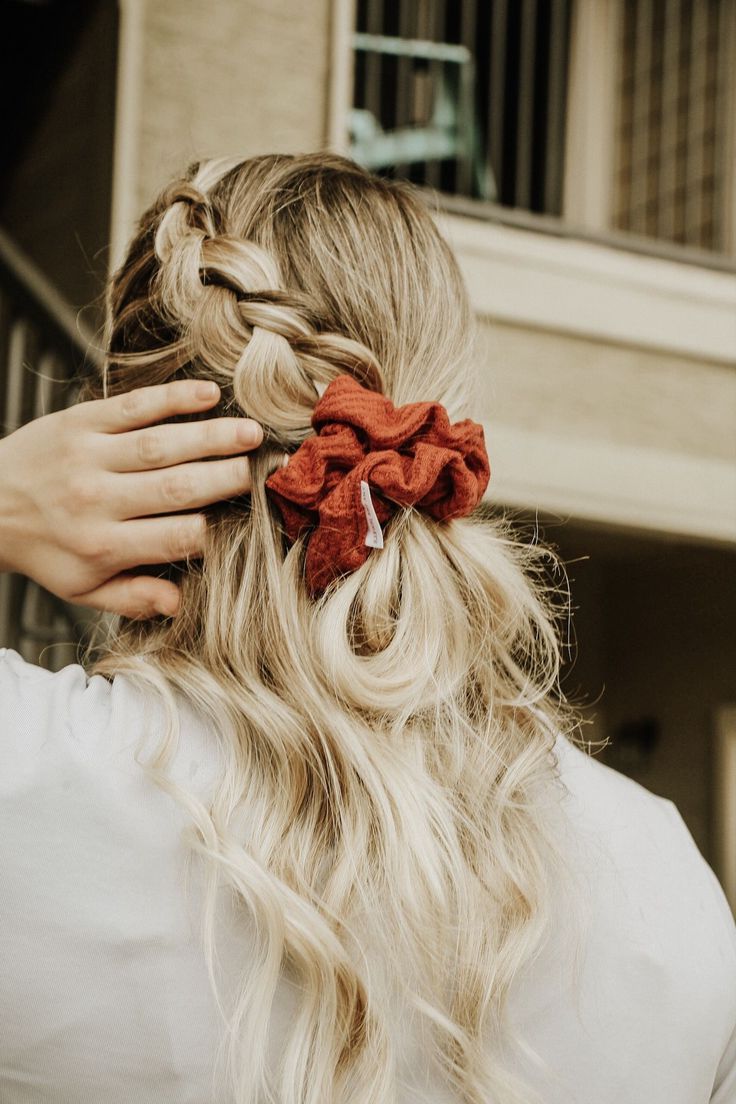Scrunchies #fancy Hairstyles (View 19 of 20)