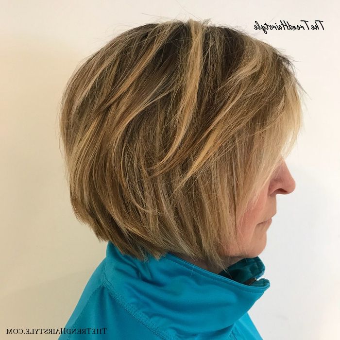 Tapered Short Haircut – 50 Modern Haircuts For Women Over With Bronde Balayage For Short Layered Haircuts (View 7 of 20)