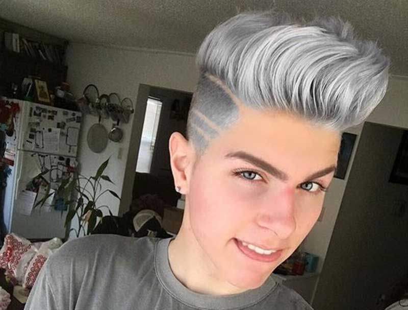 Well Known Gray Faux Hawk Hairstyles Regarding Pin On Faux Hawk Hairstyle (View 15 of 20)