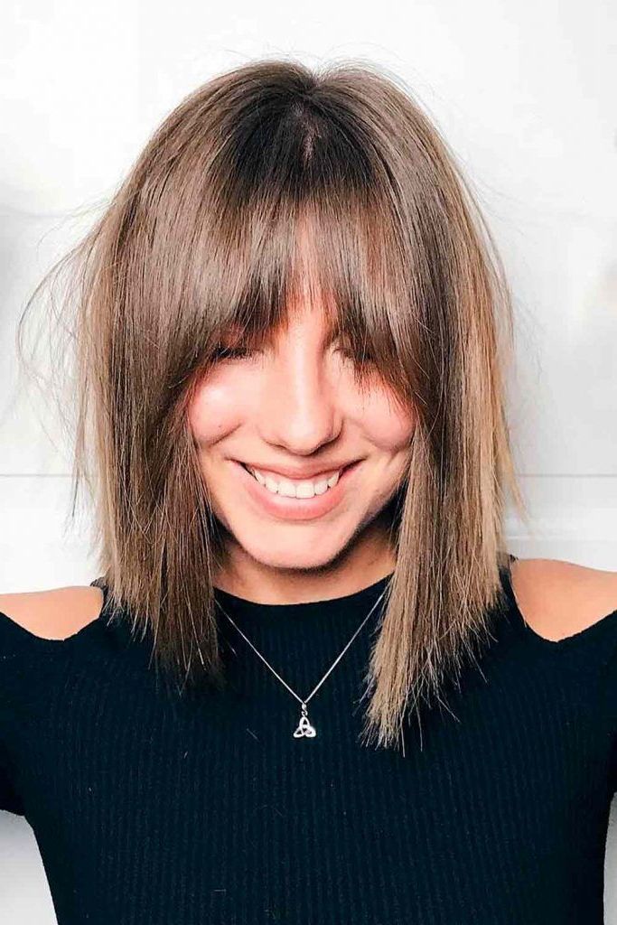 45 Wispy Bangs Ideas To Try For A Fresh Take On Your Style With Regard To Best And Newest Layered Wavy Hairstyles With Curtain Bangs (View 18 of 20)