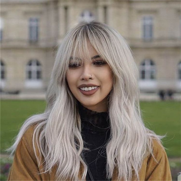 50 Gorgeous And Cute Wispy Bangs Styles You Should Try Inside 2020 Long Thick Hairstyles With Wispy Bangs (View 11 of 20)