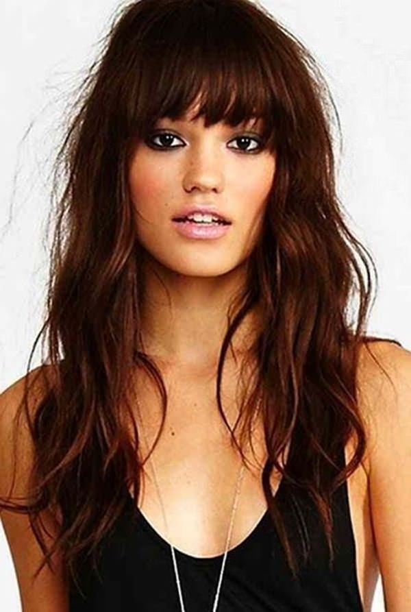 71 Insanely Gorgeous Hairstyles With Bangs Pertaining To 2020 Wavy Hairstyles With Layered Bangs (View 5 of 20)