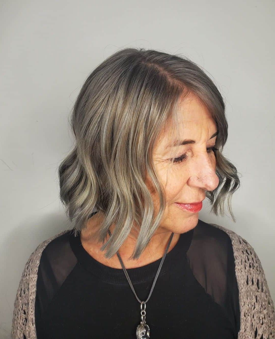 Current Stacked Bob Hairstyles With Fringe And Light Waves With Regard To 24 Classy Bob Haircuts For Older Women (2021 Trends) (View 16 of 20)