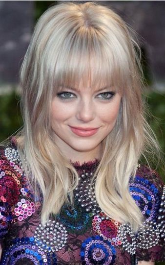 Fabulous Straight Blunt Bangs Hairstyles – Pretty Designs Within Widely Used Wavy Hairstyles With Short Blunt Bangs (Gallery 20 of 20)