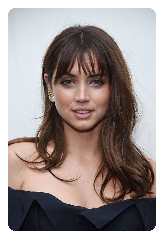 Fashionable Long Thick Hairstyles With Wispy Bangs With The 79 Sexiest Wispy Bangs To Inspire Your Makeover (View 4 of 20)