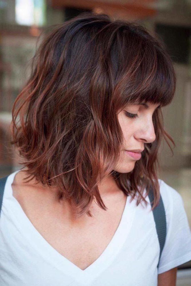 Lovehairstyles With 2019 Stacked Bob Hairstyles With Fringe And Light Waves (Gallery 19 of 20)