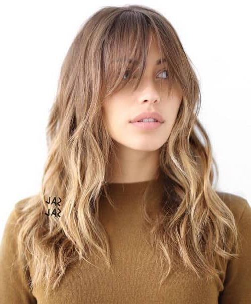 Most Current Wavy Hairstyles With Layered Bangs Intended For 50 Timeless Ways To Wear Layered Hair And Beat Hair Boredom (View 10 of 20)