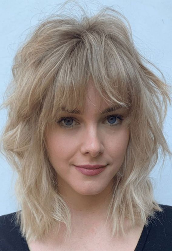 Most Recently Released Shag Hairstyles With Messy Wavy Bangs Throughout Best Shag Haircuts & Hairstyles To Rock In 2020 I Take You (View 19 of 20)