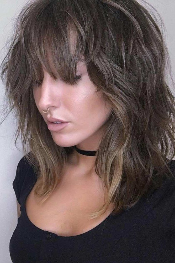 Most Up To Date Short Wavy Bob Hairstyles With Bangs And Highlights With Regard To 30 Women's Hairstyles With Bangs For Glamorous Look (View 13 of 20)