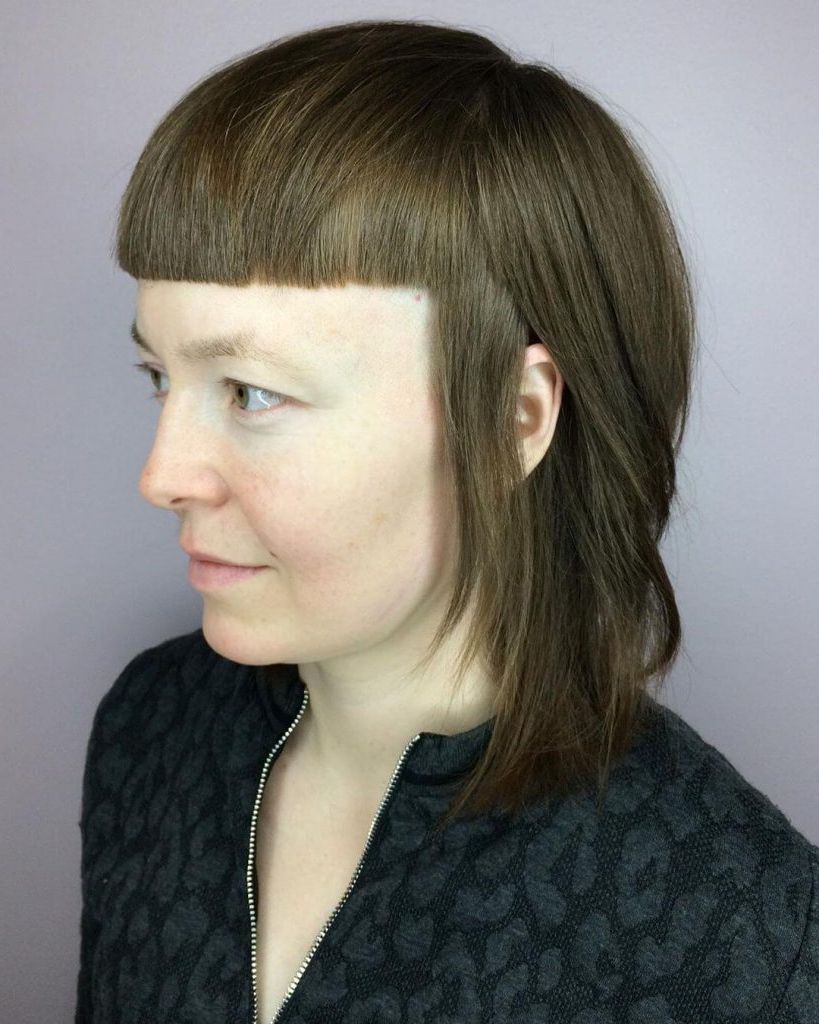 Most Up To Date Super Textured Mullet Hairstyles With Wavy Fringe Within 50+ Fashionable Short Hairstyles For Square Faces (View 12 of 20)