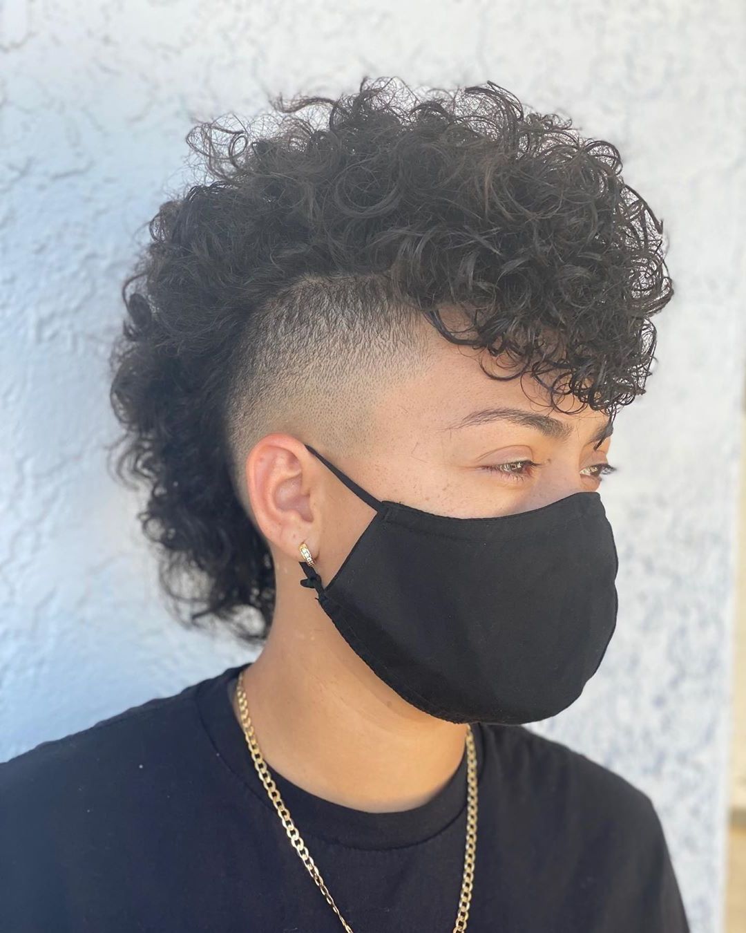 Newest Super Textured Mullet Hairstyles With Wavy Fringe For Instagram @shhmoneycurl (View 7 of 20)