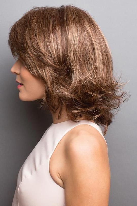 Retro Like Layers Create Femininity And Infinite Style Intended For Well Known Stacked Bob Hairstyles With Fringe And Light Waves (View 4 of 20)