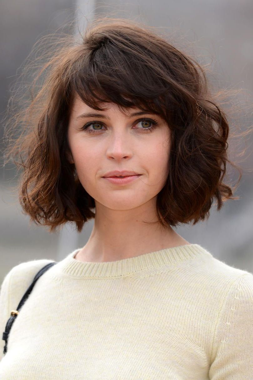 Short Shag Haircuts That'll Finally Convince You To Make Pertaining To Latest Shag Haircuts With Curly Bangs (View 13 of 20)