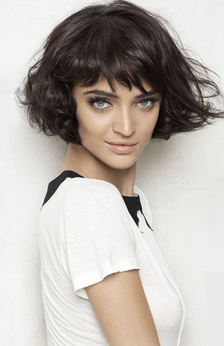 Well Known Shaggy Short Wavy Bob Haircuts With Bangs With Regard To 29 Easy Hairstyles For Short Curly Hair (View 9 of 20)