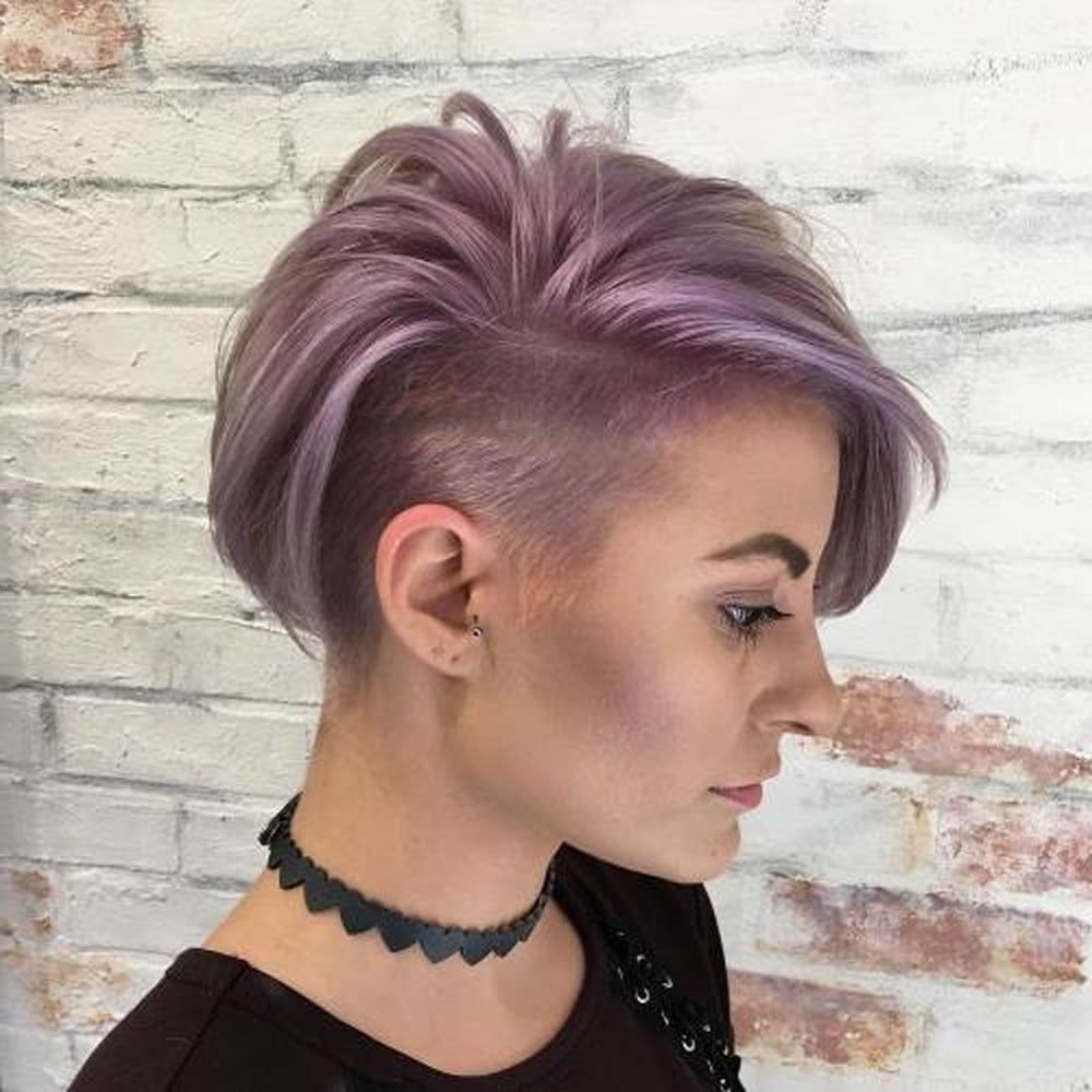 Widely Used Sculptured Long Top Short Sides Pixie Hairstyles Within Undercut Short Pixie Hairstyles For Ladies 2018  (View 10 of 20)
