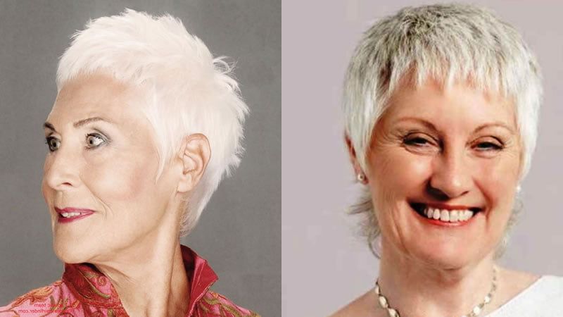 2017 Gray Pixie Haircuts For Older Women With Cool Pixie Haircut Over 60 & 2019 Grey Hairstyes For Older Women – Hair (View 7 of 20)