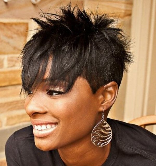 2017 Plum Pixie Hairstyles With Regard To Fancy Short Hairstyles For Black Women Spiky Hair – Askhairstyles (View 13 of 20)