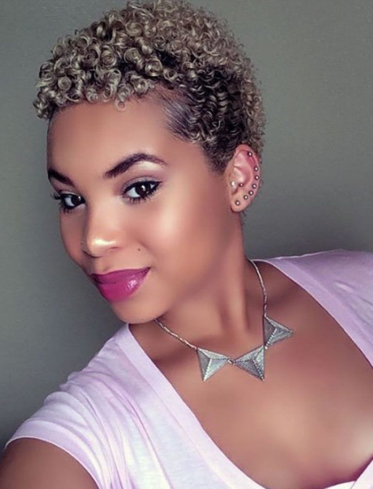 26 Coolest Pixie Haircuts For Black Women In 2020 – Hairstyles Intended For Latest Dark And Sultry Pixie Haircuts (View 7 of 20)