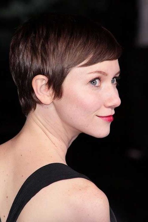 Best Short Haircuts For Straight Fine Hair With Well Known Pixie Bob Haircuts For Straight Hair (View 13 of 20)