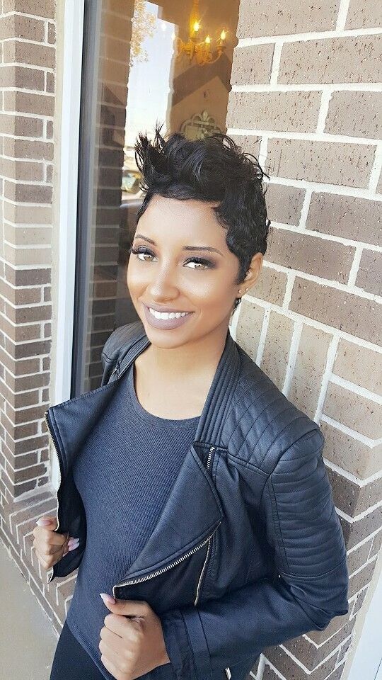 Fashionable Dark And Sultry Pixie Haircuts With Short Pixie Haircuts For Black Women – 30+ (View 8 of 20)
