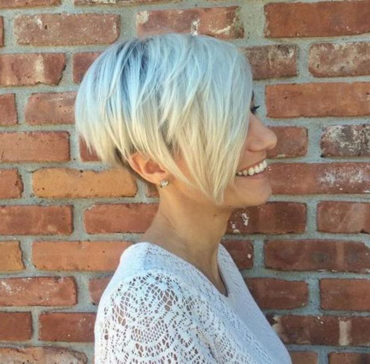 Long Pixie Hairstyles, Short Thin Inside Popular Asymmetrical Pixie Haircuts With Long Bangs (View 14 of 20)
