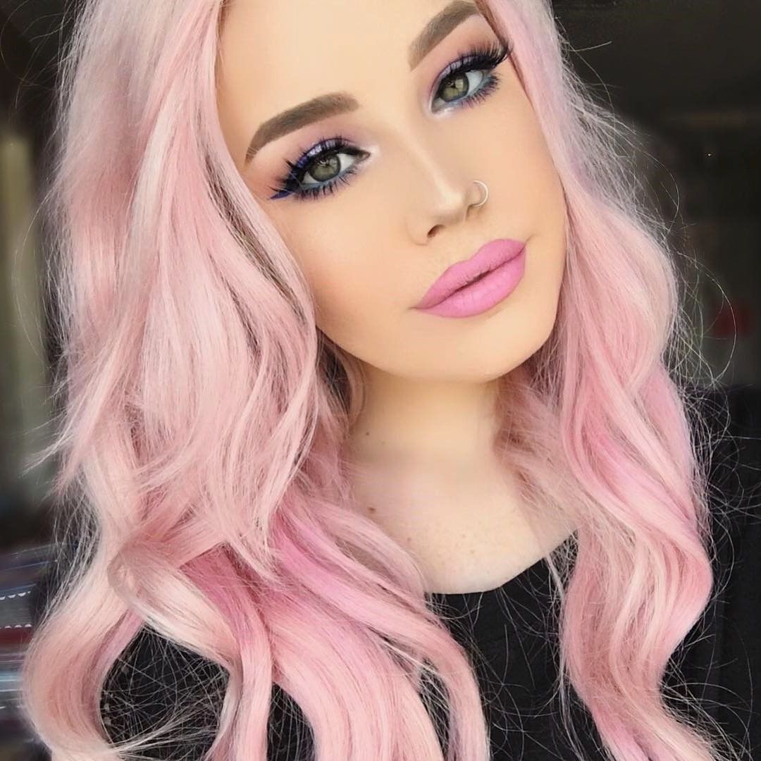 Pastel Pink Hair, Pink Hair, Light Pertaining To Best And Newest Textured Pastel Pink Pixie Haircuts (View 7 of 20)