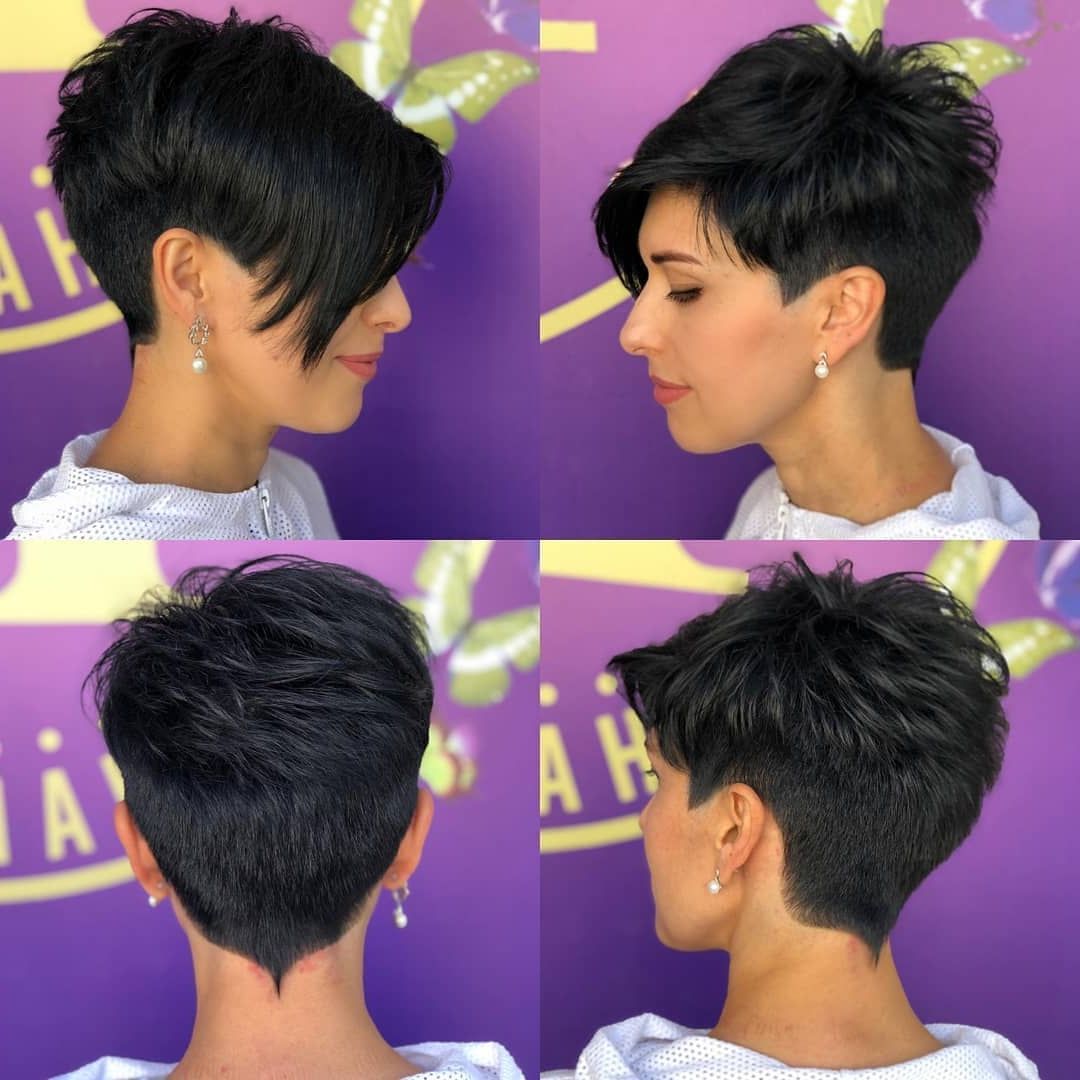 Recent Pixie Bob Haircuts For Straight Hair Inside 10 Easy Everyday Hairstyles For Short Straight Hair – Pixie Haircut  (View 16 of 20)