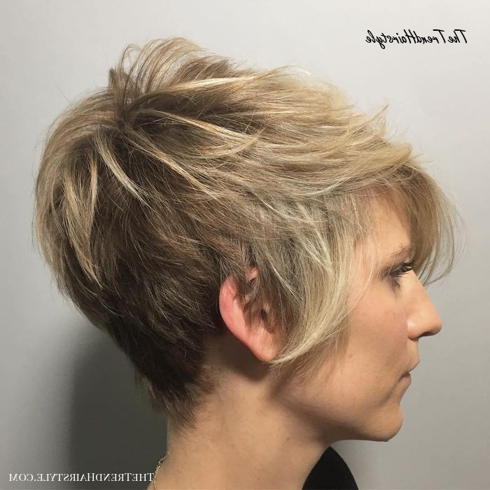 Short Feathered Cut – 60 Short Choppy Hairstyles For Any Taste (View 8 of 20)