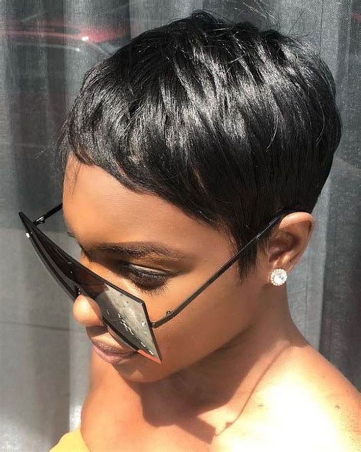 Short Hair Throughout Fashionable Dark And Sultry Pixie Haircuts (View 9 of 20)