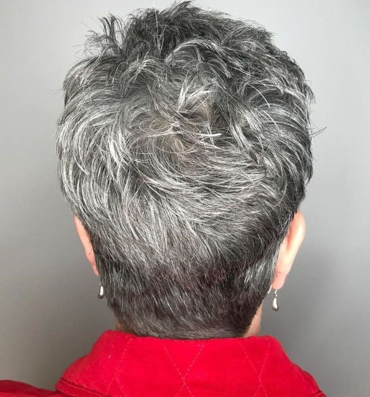 Short With Popular Gray Pixie Haircuts For Older Women (View 17 of 20)