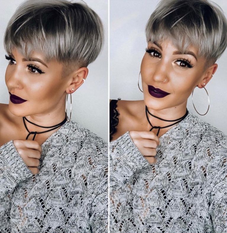 Well Liked Pixie Bob Haircuts For Straight Hair Within 21 Best White Pixie Short Haircuts Ideas To Be Cool (View 20 of 20)