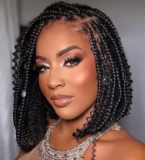 10 Trendy Micro Braids Hairstyles Growing Demand | Styles At Life For Sophisticated Short Hairstyles With Braids (View 10 of 20)