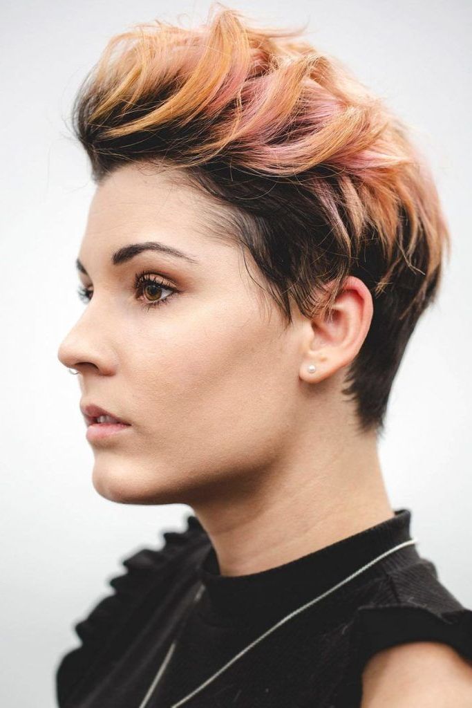 100 Short Hair Styles Will Make You Go Short – Love Hairstyles With Regard To Styled Back Top Hair For Stylish Short Hairstyles (View 2 of 20)