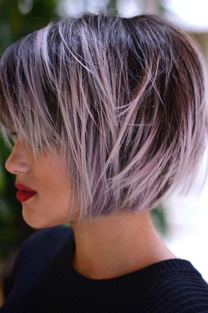 100 Short Hair Styles Will Make You Go Short – Love Hairstyles With Short Hair Hairstyles With Blueberry Balayage (View 7 of 20)