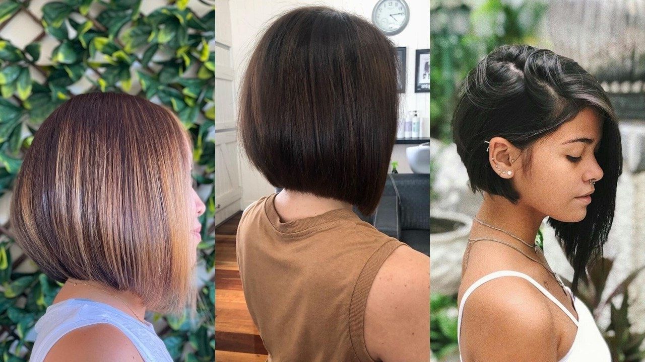 12 Most Flattering Concave Bob Haircuts For 2021 | All Things Hair Uk Pertaining To Peach Wavy Stacked Hairstyles For Short Hair (View 19 of 20)