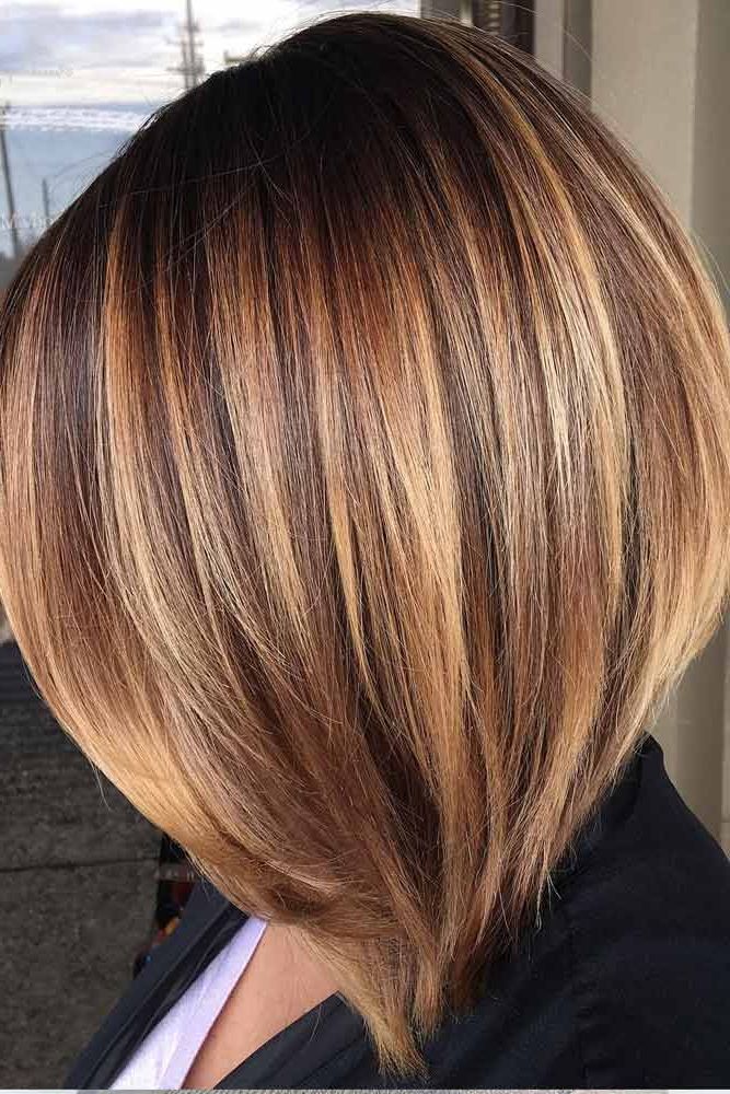 137 Medium Length Hairstyles – Love Hairstyles With Best And Newest Angled Layers Haircuts For Medium Hair (View 17 of 20)