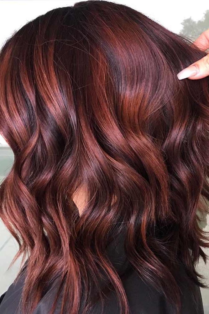 137 Medium Length Hairstyles – Love Hairstyles With Most Recent Raspberry Gold Sombre Haircuts (View 10 of 20)