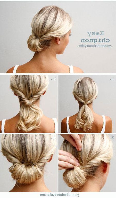 15 Cute And Easy Hairstyle Tutorials For Medium Length Hair (View 1 of 20)