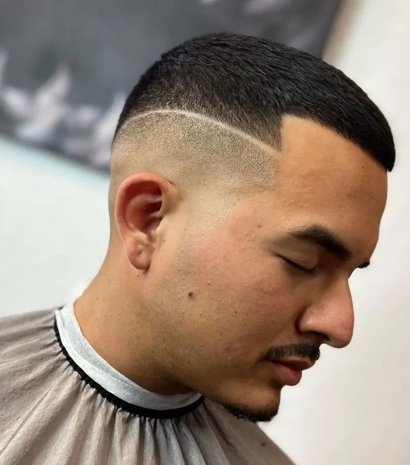 15 Haircut Line Designs We Love In 2022 Throughout Short Hairstyles With Buzzed Lines (View 9 of 20)