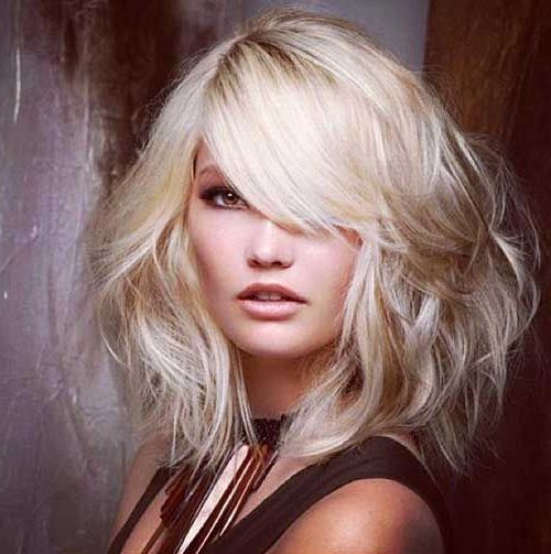 15 Latest Long Bob With Side Swept Bangs | Bob Hairstyle | Long Bob  Hairstyles, Wavy Bob Hairstyles, Bob Hairstyles With Regard To Side Pinned Lob Hairstyles (View 8 of 20)
