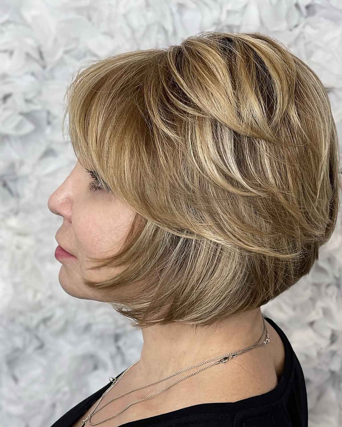 16 Cutest Chin Length Layered Bobs For A Fresh, Short Look Inside Chin Length Graduated Bob Hairstyles (View 2 of 20)