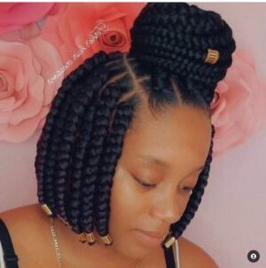 20 Beautiful Bob Braids You Will Love – The Glossychic Intended For Braided Bob Short Hairstyles (View 15 of 20)