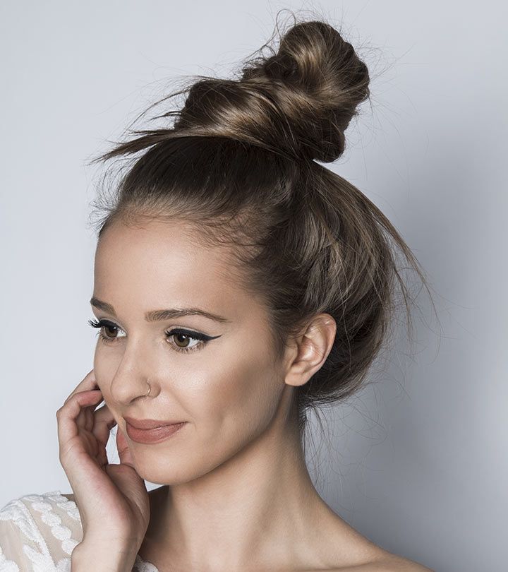 20 Stunningly Easy Diy Messy Buns Intended For Most Recent Messy Pretty Bun Hairstyles (Gallery 16 of 20)
