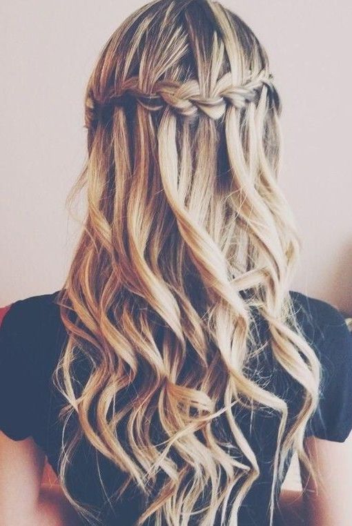 2017 Braided Half Up Hairstyles For A Cute Look Pertaining To Wedding Hairstyles Half Up: Pinterest's Finest Looks (View 7 of 20)